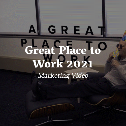 Great Place to Work 2021 - Marketing Video